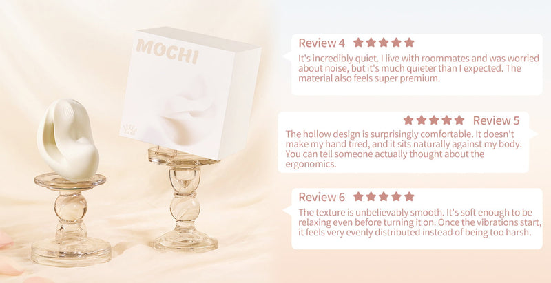 Zalo - Mochi - Vibromasseur clitoridien à deux têtes - Contrôle via application - Rose Sakura - Erotiekvoordeel.nl