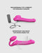 Strap-On-Me - Strapless Strap-on Vibrator - Buigbaar - Fuchsia-Erotiekvoordeel.nl