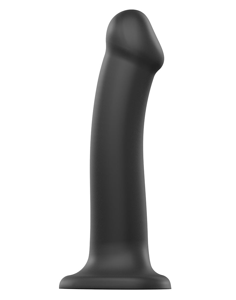 Strap-On-Me - Semi-Realistische Dildo Met Zuignap - Zwart-Erotiekvoordeel.nl