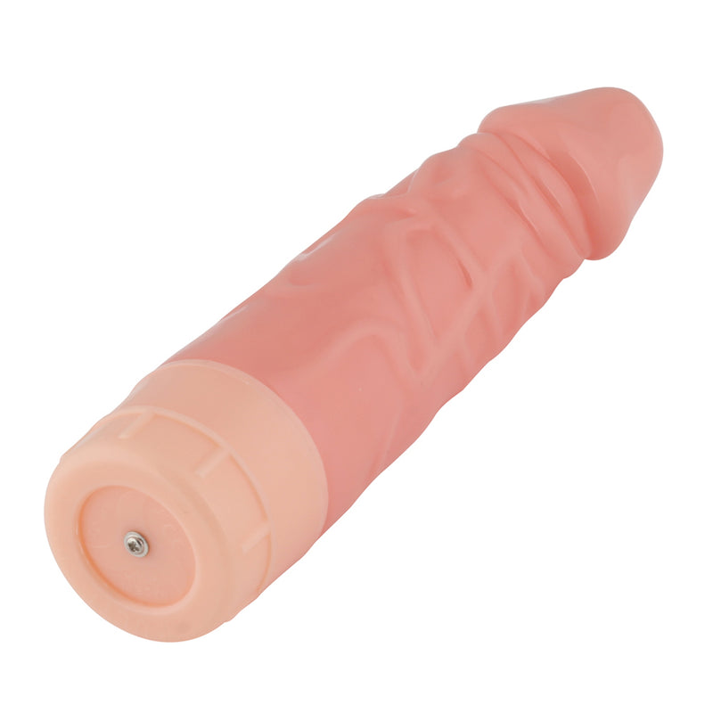 Being Fetish - Vibrerende Dildo - Batterijen - 16 cm - Lichte Huidskleur-Erotiekvoordeel.nl
