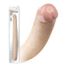 Being Fetish - PVC Dubbele Realistische Dildo 48,5 cm – Lichte Huidskleur-Erotiekvoordeel.nl