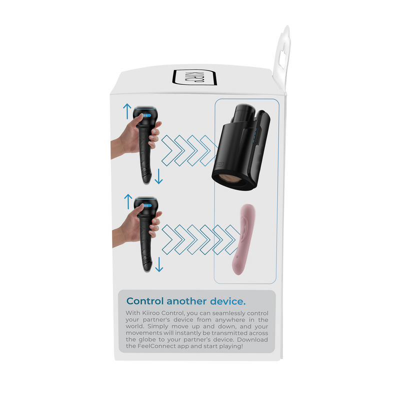 KIIROO - Control Dildo Adapter - Zwart-Erotiekvoordeel.nl