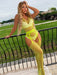 Snapshot - #datenight - Erotische Visnet Bodysuit met Jarretelkousen - One Size - Neon-Erotiekvoordeel.nl