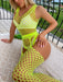 Snapshot - #datenight - Erotische Visnet Bodysuit met Jarretelkousen - One Size - Neon-Erotiekvoordeel.nl