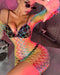 Snapshot - #sohot - Visnet Jurk met Extra Gote Gaten - One Size - Rainbow-Erotiekvoordeel.nl