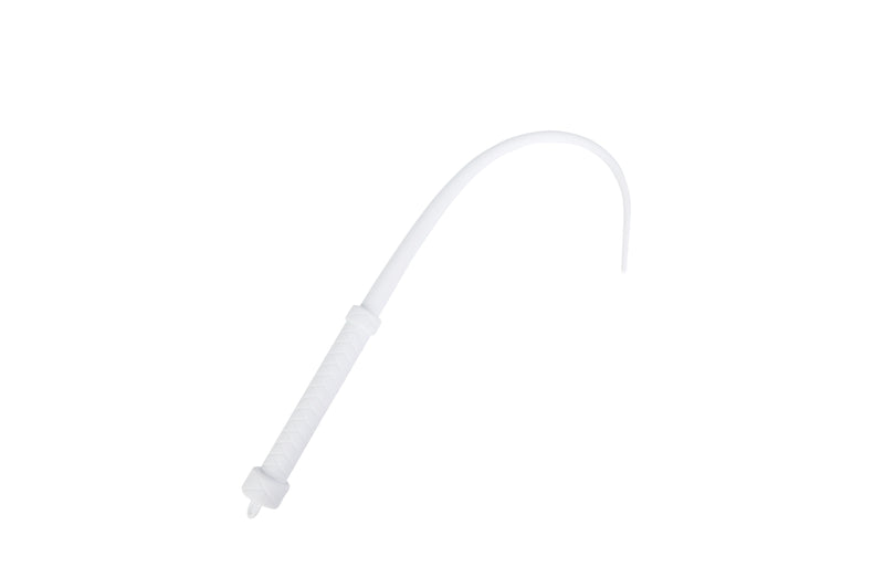 Smart Moves - Siliconen Singletail Zweep - Wit-Erotiekvoordeel.nl