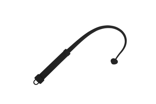 Smart Moves - Siliconen Singletail met Bolvormige Tip - Zwart-Erotiekvoordeel.nl