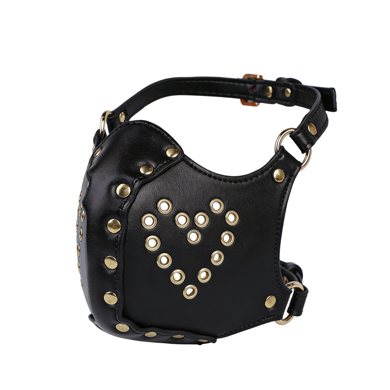 Smart Moves - Love Rivet Face Mask Zwart-Erotiekvoordeel.nl