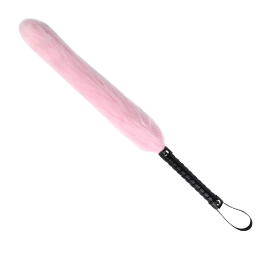 Smart Moves - Zweep met Roze Bont Staart-Erotiekvoordeel.nl
