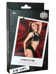 Bad Girl #fornication - Straps Bra met Kettingen - Maat S/L - Verstelbaar-Erotiekvoordeel.nl