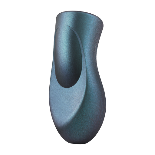 Dorcel - Sili-Cup - Dual Sensation Masturbator - Siliconen - Blauw Metallic-Erotiekvoordeel.nl
