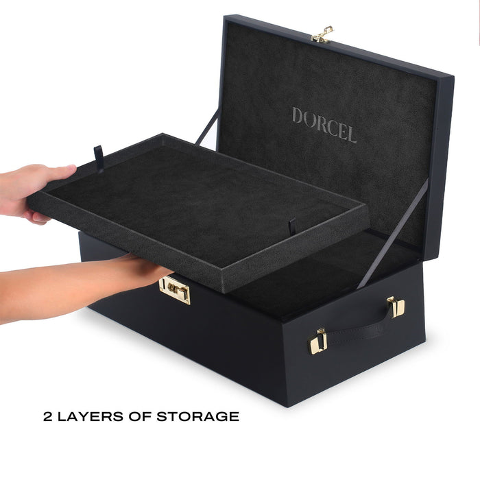 Dorcel - Le Coffret Prestige Edition - Sex Toys Opbergdoos - Zwart-Erotiekvoordeel.nl