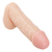 Being Fetish - PVC Dildo 17,5 cm – Lichte Huidskleur-Erotiekvoordeel.nl