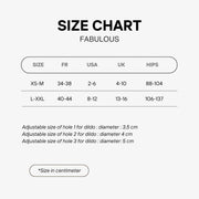 Strap-On-Me - Fabulous - Kunstleren Strapon Harnas - Passend van XS t/m XXL - Rood Lak-Erotiekvoordeel.nl