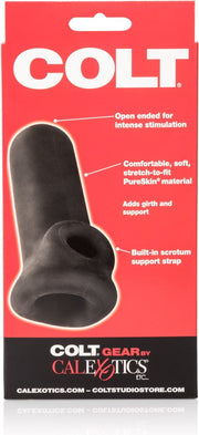 COLT Slammer – Penissleeve – Pure Skin Rubber – Zwart-Erotiekvoordeel.nl