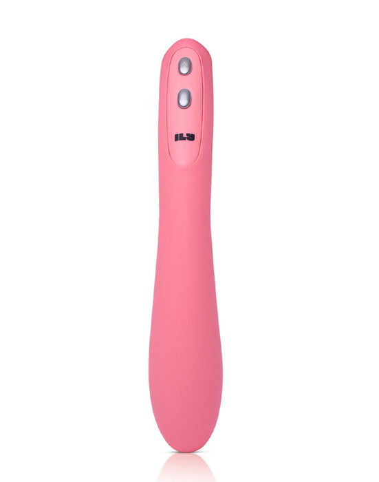 ILY - The Wand - Dubbele Stimulatie Wandvibrator - Roze-Erotiekvoordeel.nl