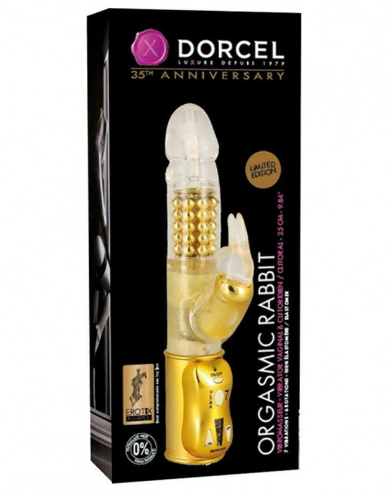Dorcel - Golden Orgasmic Rabbit - Rabbit Vibrator - Limited Edition-Erotiekvoordeel.nl