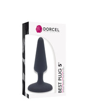 Dorcel - Klassieke Buttplug Best Plug - Zwart-Erotiekvoordeel.nl