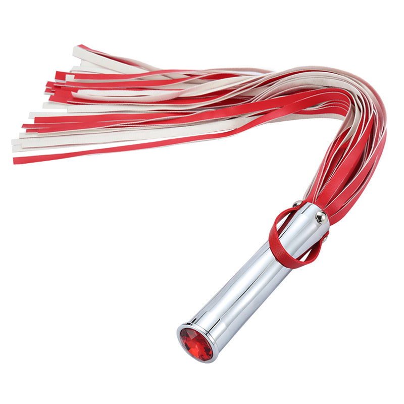 Fixxx - Aluminium Flogger met Verborgen Buttplug - Rood-Erotiekvoordeel.nl