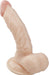 Being Fetish - PVC Dildo met Scrotum en Zuignap - 16,5 cm - Lichte Huidskleur-Erotiekvoordeel.nl