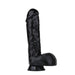 Being Fetish - Dildo met Zuignap - Kunstrubber - 19 cm - Zwart-Erotiekvoordeel.nl