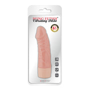 Being Fetish - Vibrerende Dildo - Batterijen - 16 cm - Lichte Huidskleur-Erotiekvoordeel.nl