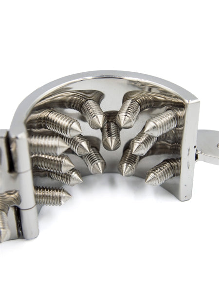 Mister B - Extreme RVS Ball Stretcher met Scherpe Spikes-Erotiekvoordeel.nl
