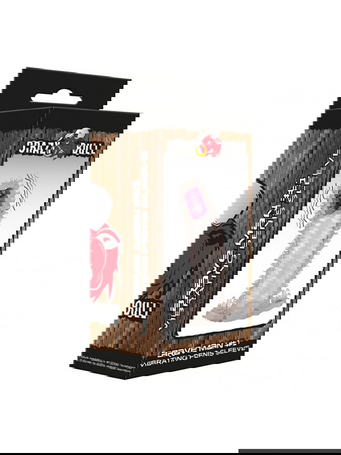 Crazy Bull - Vibrerende Penis Sleeve - Brave Man 1-Erotiekvoordeel.nl