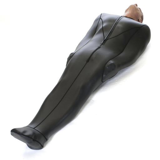665 - Body Bag - Neoprene Restraint Suit - Neoprene Sleeping Bag - Black-Erotiekvoordeel.nl
