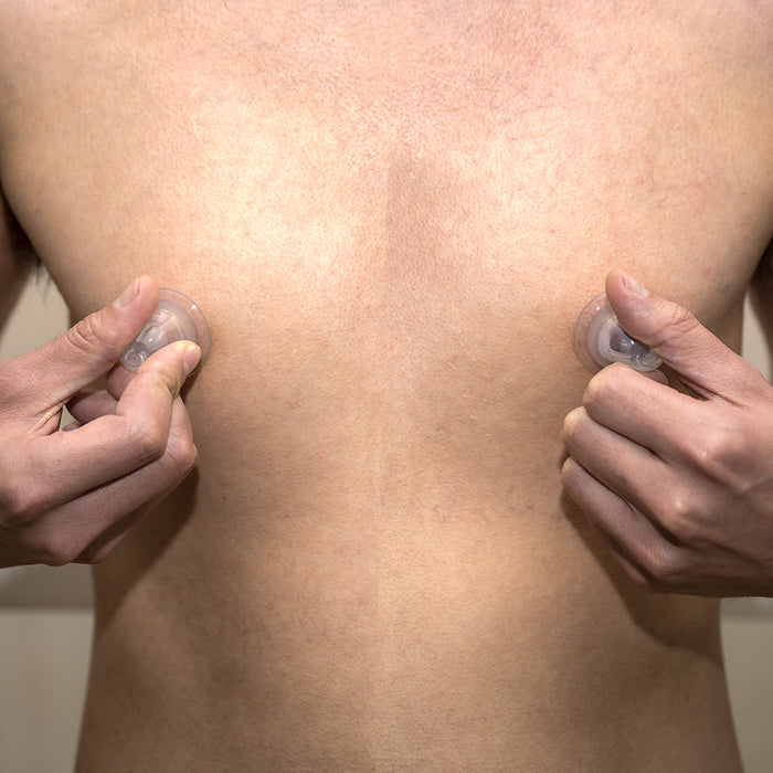 665 Leather - Tepelzuigers - Siliconen - Regular - Transparant-Erotiekvoordeel.nl