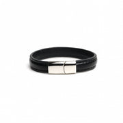 665 - Lederen Armband en Cockring - 2 in 1 - Magnetische Sluiting-Erotiekvoordeel.nl