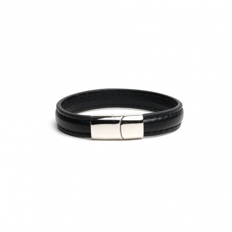 665 - Lederen Armband en Cockring - 2 in 1 - Magnetische Sluiting-Erotiekvoordeel.nl