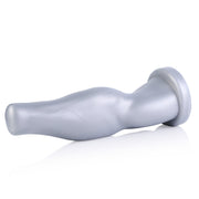 665 Liquid Silicone - Dildo - Arm Wrestler - Vac-U-Lock Compatibel - Zilver-Erotiekvoordeel.nl
