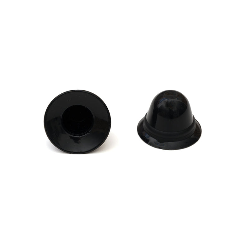 665 - Succhiatori per capezzoli - Silicone - Regular - Nero-Erotiekvoordeel.nl