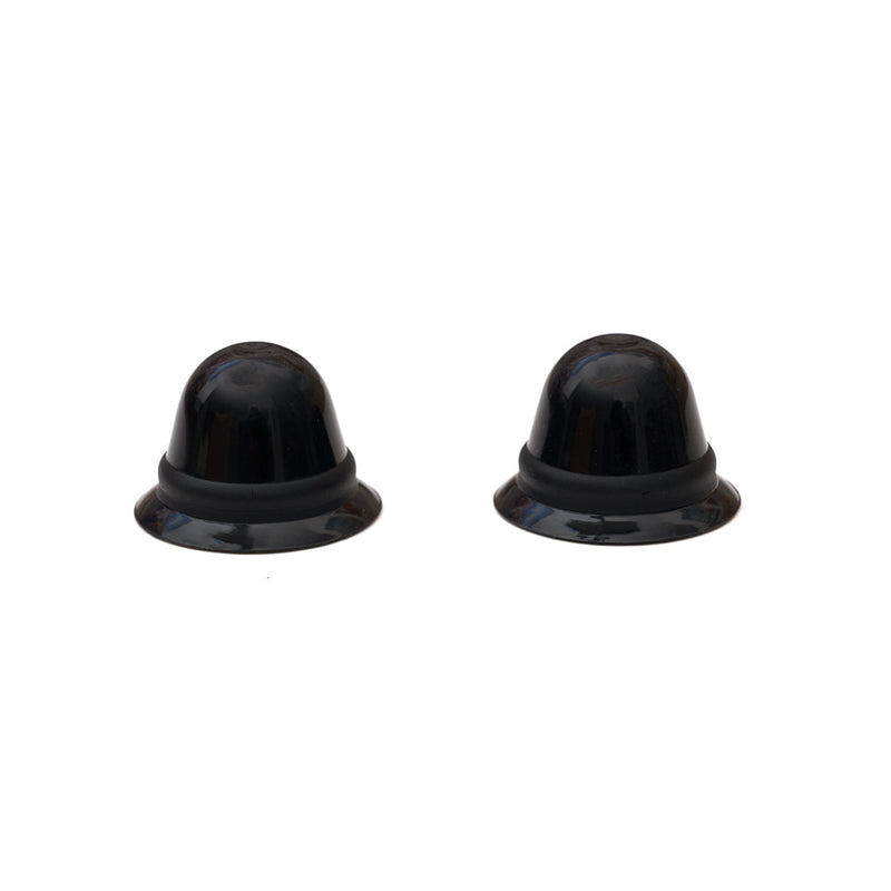 665 - Succhiatori per capezzoli - Silicone - Regular - Nero-Erotiekvoordeel.nl