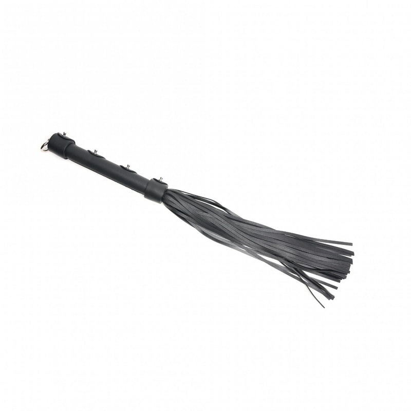 665 Vegan - Flogger - Kunstleer - Zwart-Erotiekvoordeel.nl