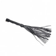 665 Vegan - Flogger - Kunstleer - Zwart-Erotiekvoordeel.nl