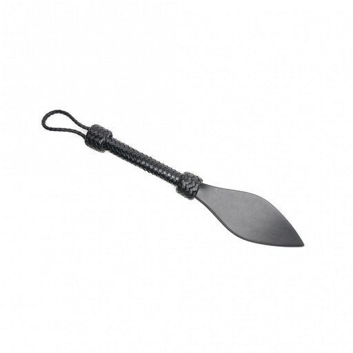 665 Vegan - Slapper Paddle - Kunstleer - Zwart-Erotiekvoordeel.nl