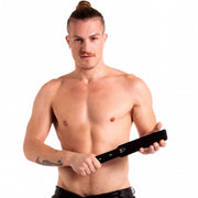 665 Vegan - The Enforcer - Paddle - Sztuczna Skóra - Czarny-Erotiekvoordeel.nl