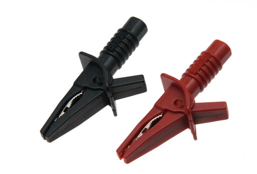 E-Stim Krokodillenklemmen – 4mm Connectoren voor Metalen Objecten-Erotiekvoordeel.nl