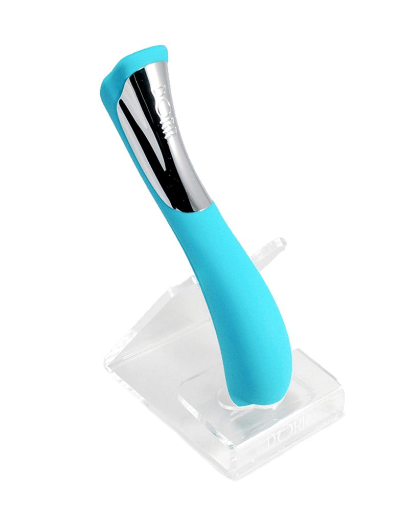 Dorr - Silker G Point Curved G-spot Vibrator - Turquoise-Erotiekvoordeel.nl
