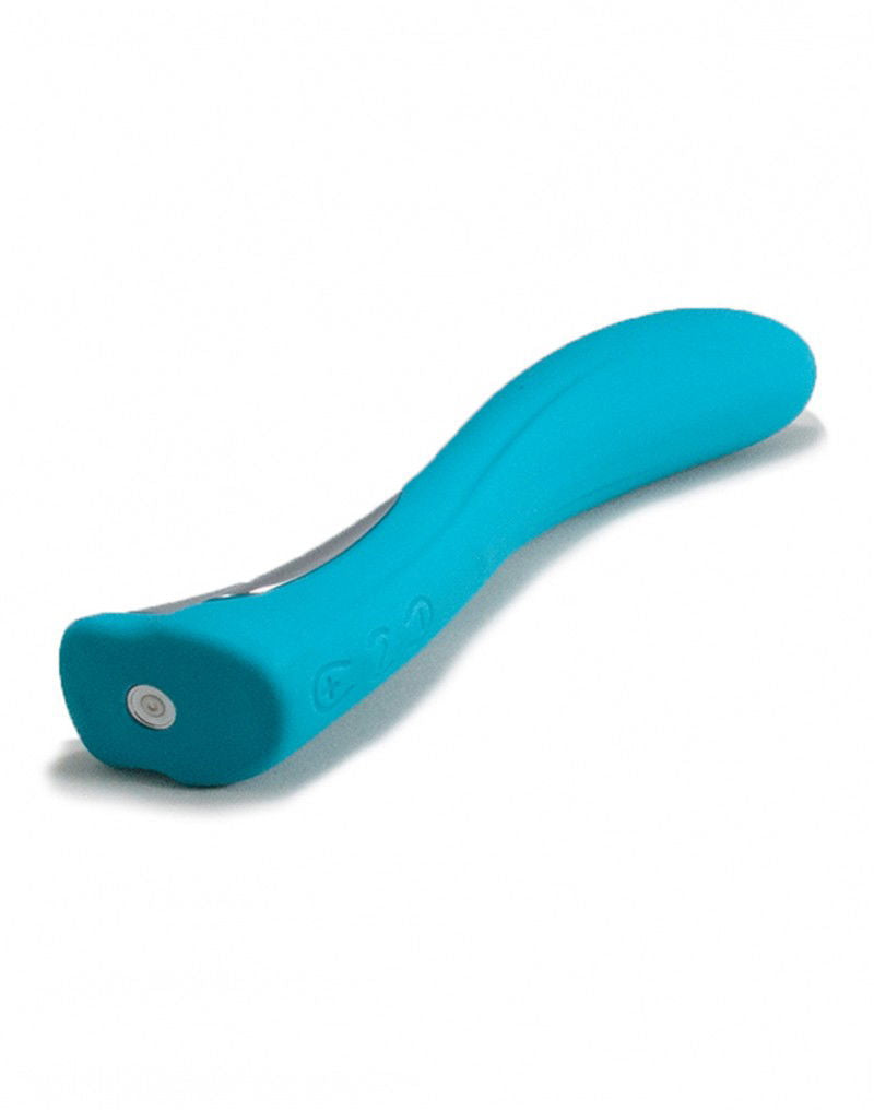 Dorr - Silker G Point Curved G-spot Vibrator - Turquoise-Erotiekvoordeel.nl