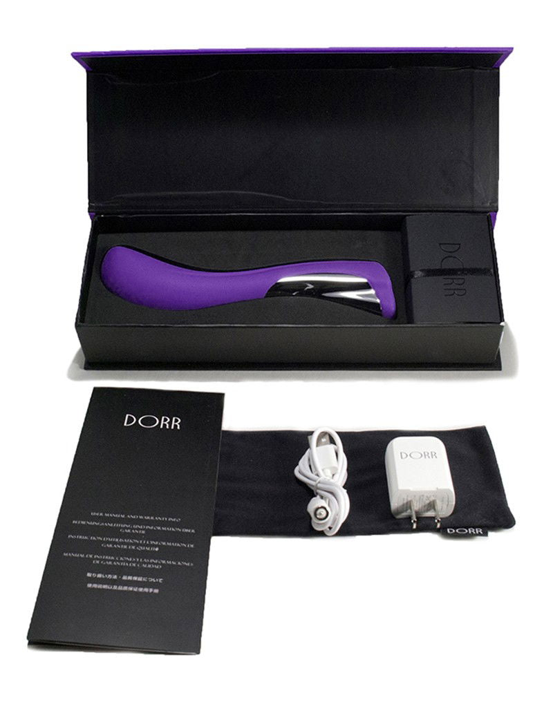 Dorr - Silker G Point Curved G-spot Vibrator - Paars-Erotiekvoordeel.nl
