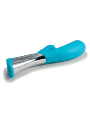 Dorr - Iora - Dual Action Rabbit Vibrator - Turquoise-Erotiekvoordeel.nl