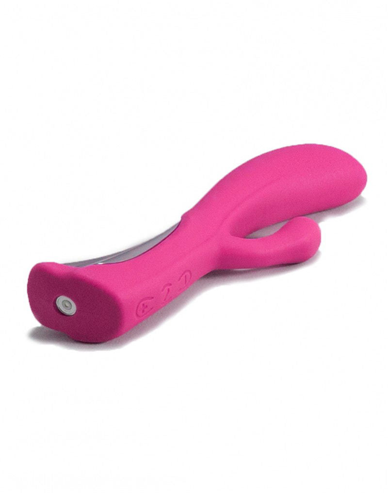 Dorr - Iora - Dual Action Rabbit Vibrator - Roze-Erotiekvoordeel.nl