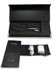 Dorr - Iora - Dual Action Rabbit Vibrator - Zwart-Erotiekvoordeel.nl