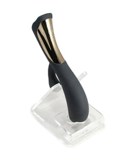 Dorr - Iora - Dual Action Rabbit Vibrator - Zwart-Erotiekvoordeel.nl