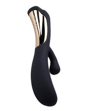 Dorr - Iora - Dual Action Rabbit Vibrator - Zwart-Erotiekvoordeel.nl