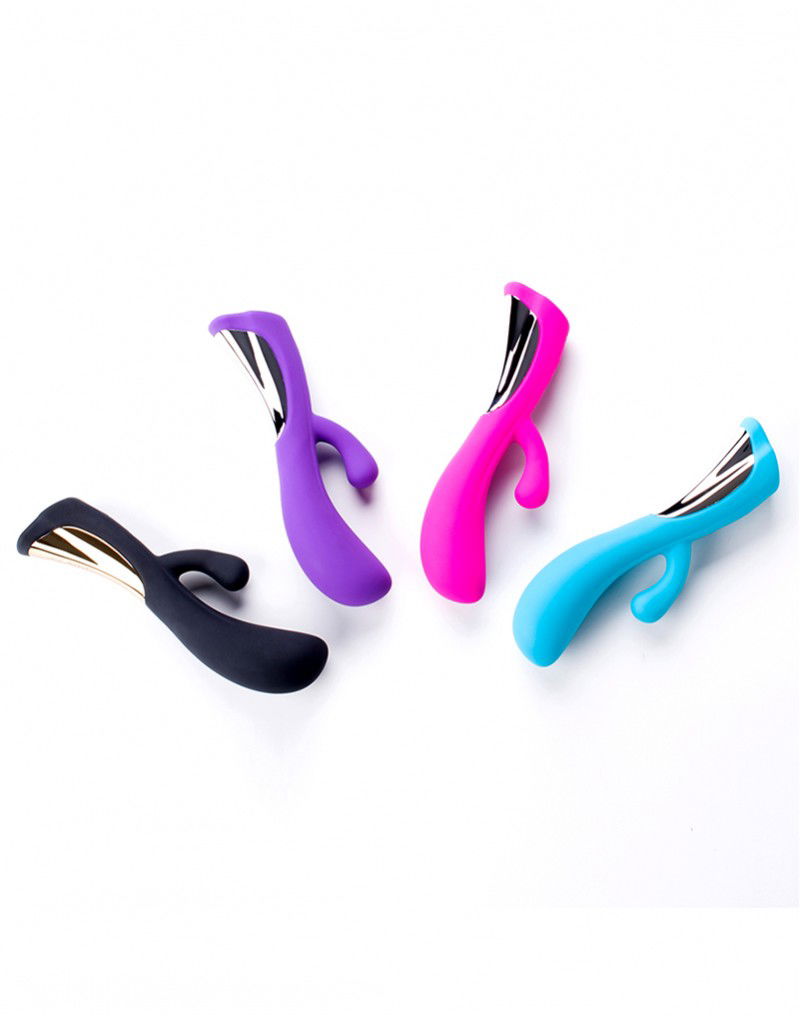 Dorr - Iora - Dual Action Rabbit Vibrator - Paars-Erotiekvoordeel.nl