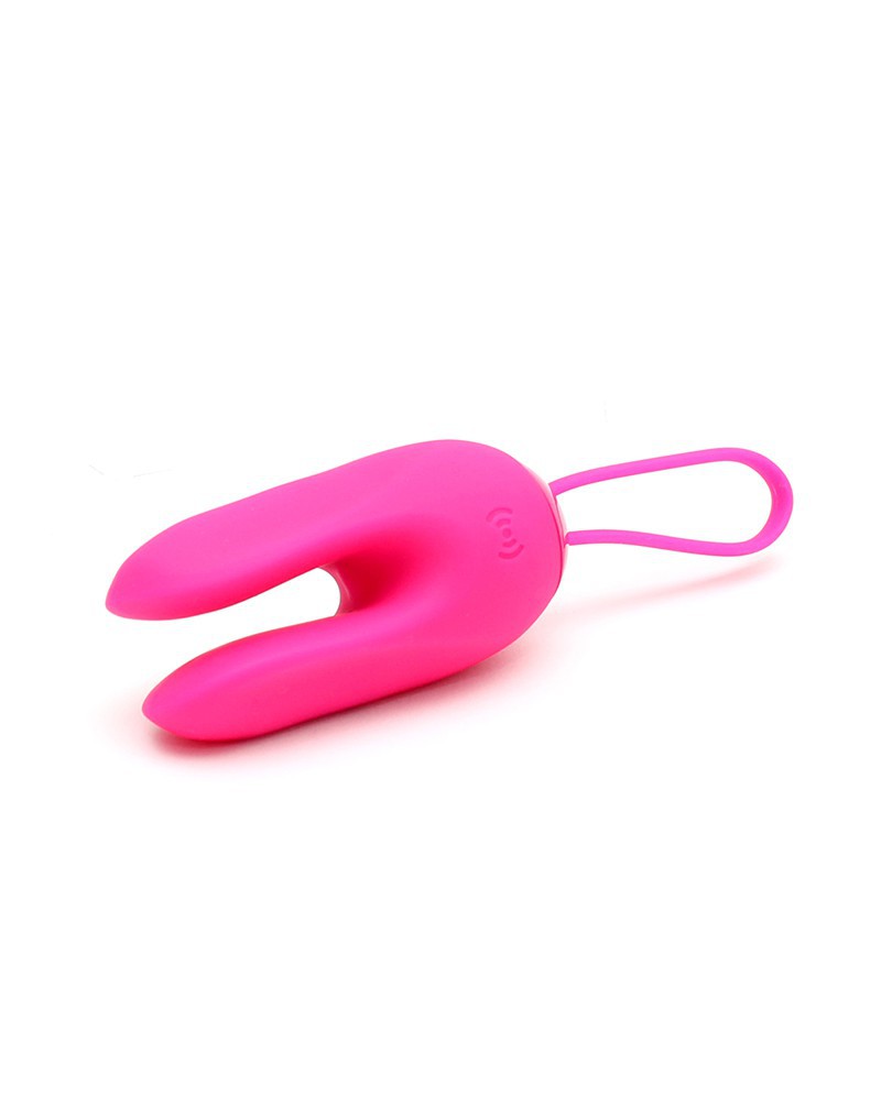 DORR - Ozzy - Vibrerend Ei met Konijnenoortjes en Clitoris Vibrator - Roze